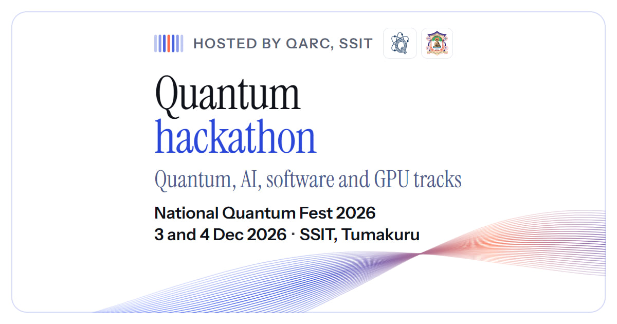 Quantum hackathon India 2026 | National Quantum Fest